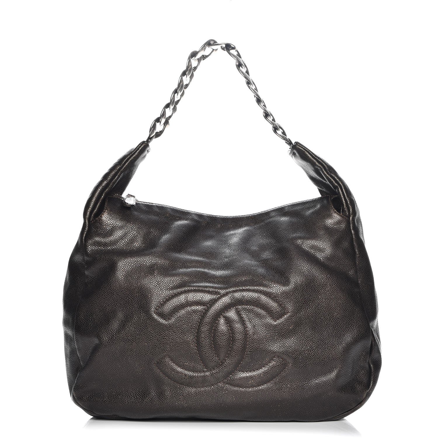 Chanel Caviar 31 Hobo Dark Brown 1 of 7