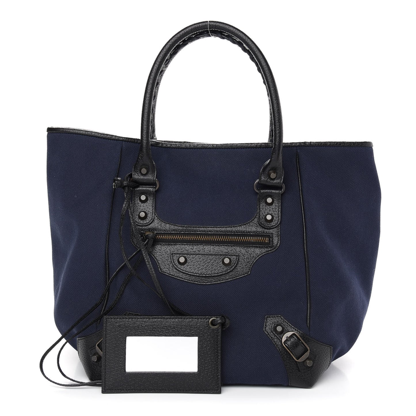 Canvas Classic Hardware S Sunday Tote Navy