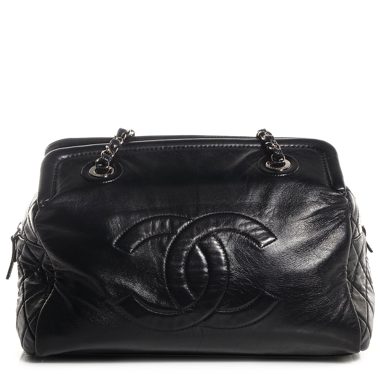 Calfskin Timeless CC Tote Black