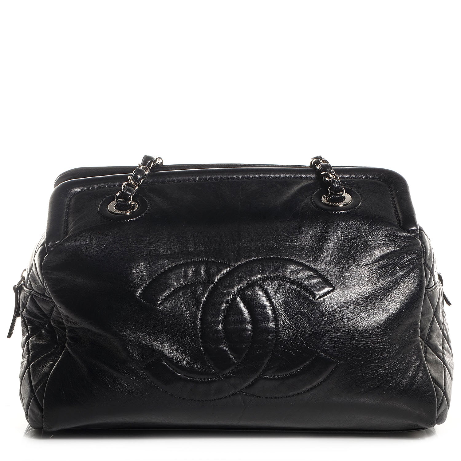 Chanel Calfskin Timeless CC Tote Black 1 of 7