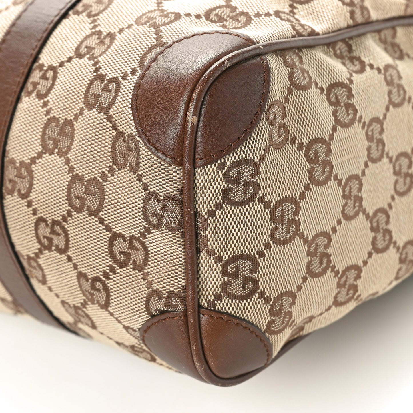 Monogram Mini Boston Dark Brown
