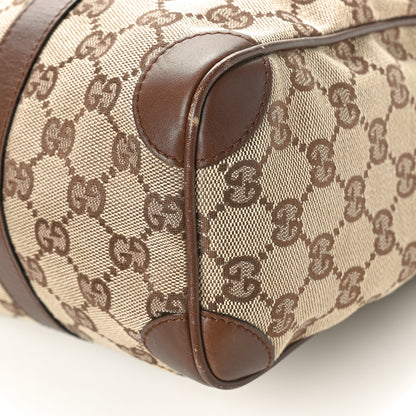 Gucci Monogram Mini Boston Dark Brown 11 of 14