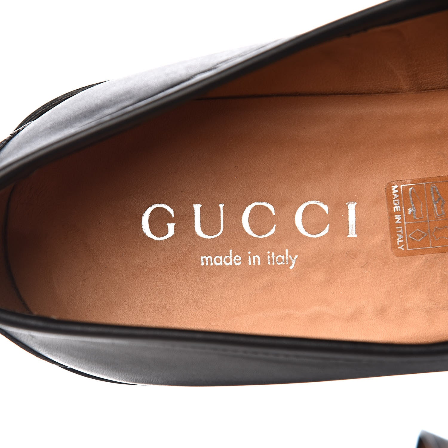 Gucci Laredo Calfskin Mens Horsebit Loafers 11 Black 6 of 10