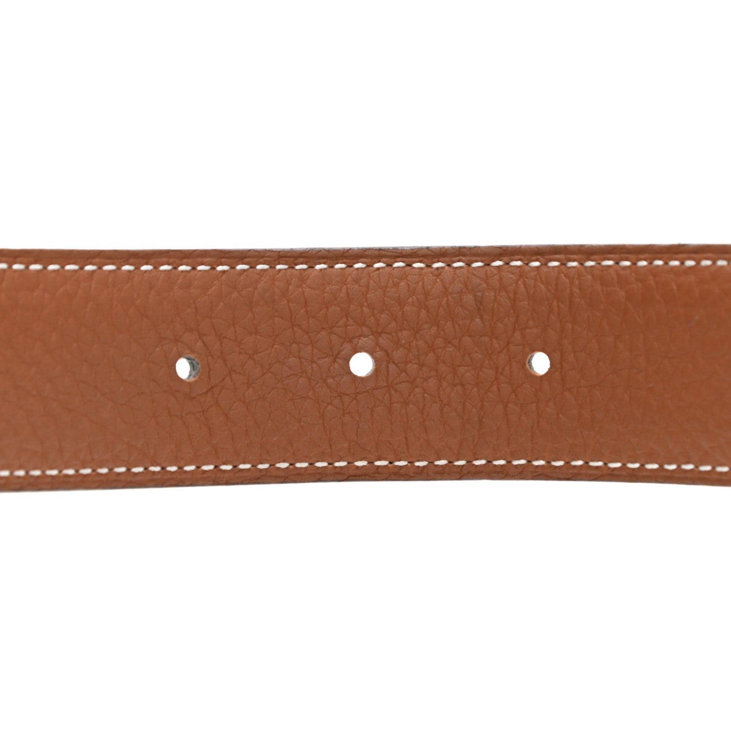 Hermes Box Togo 32mm Matte H Belt 90 Black Gold 3 of 7