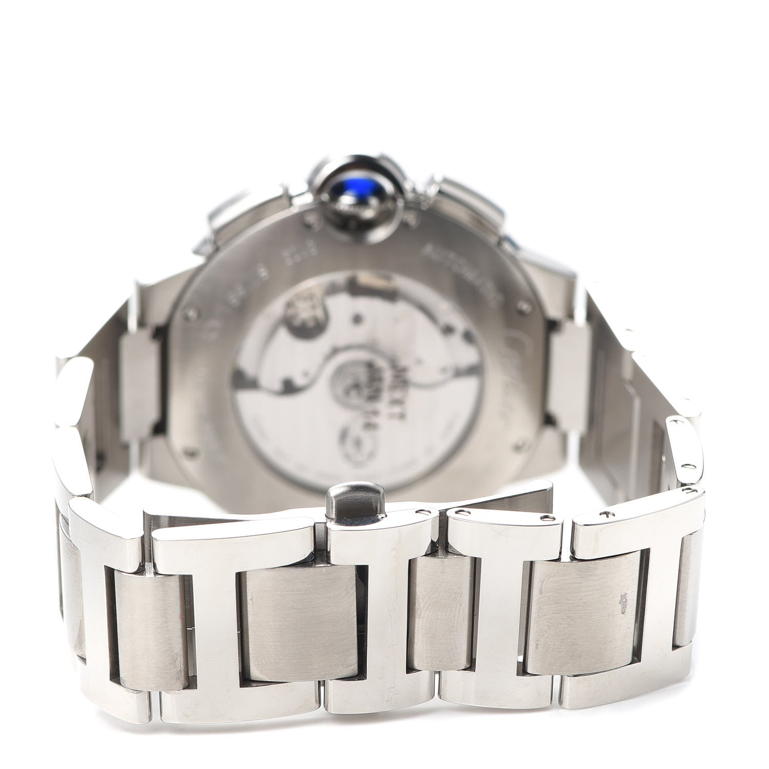 Cartier Stainless Steel 44mm Ballon Bleu De Cartier Chronograph Automatic Watch Black 2 of 5