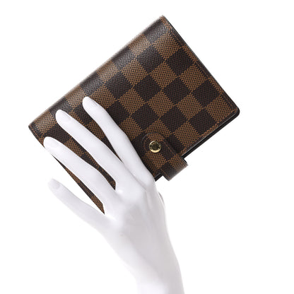 Louis Vuitton Damier Ebene Small Ring Agenda Cover 2 of 7