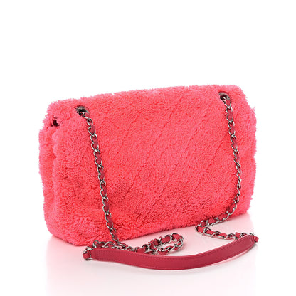 Chanel Lambskin Calfskin Mixed Fibers Quilted Medium Flap Pink 2 of 10