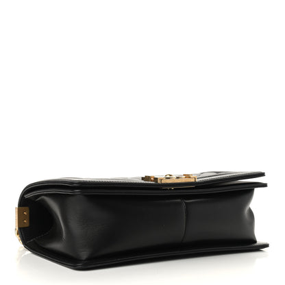 Chanel Lambskin Quilted Medium Boy Flap Black 3 of 8