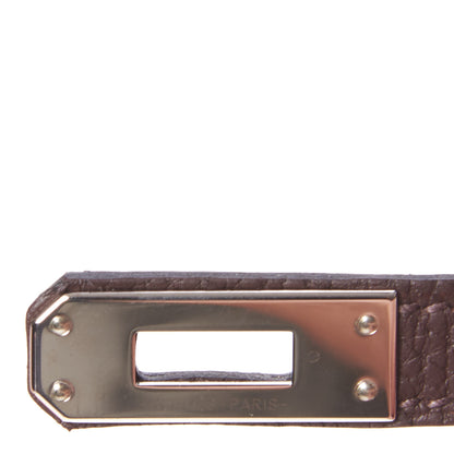 Hermes Togo Birkin 25 Chocolate 29 of 32