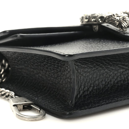 Gucci Calfskin Super Mini Dionysus Shoulder Bag Black 7 of 9