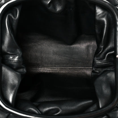 Bottega Veneta Smooth Butter Calf The Pouch Oversized Clutch Black 5 of 11