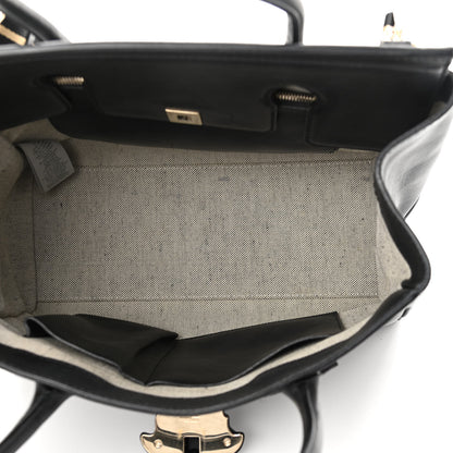 Versace Calfskin Large Palazzo Empire Bag Black 5 of 10