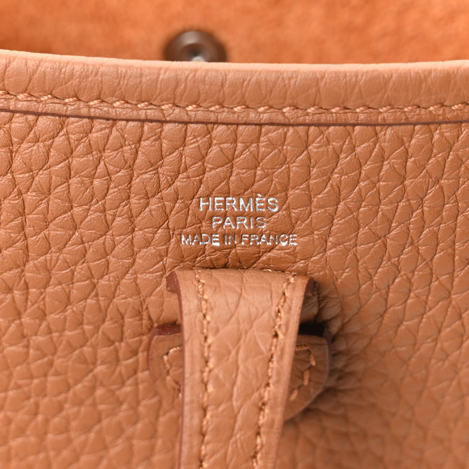 Hermes Taurillon Clemence Maxi Quadrille Evelyne TPM Gold Citron Rouge H Mauve Sylvestre 6 of 10