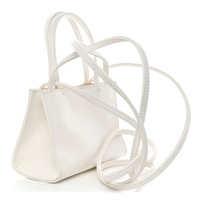 Telfar Vegan Leather Small Shopping Bag White 3 of 11