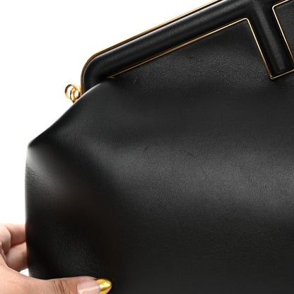 Fendi Shiny Nappa Medium Fendi First Black 11 of 13
