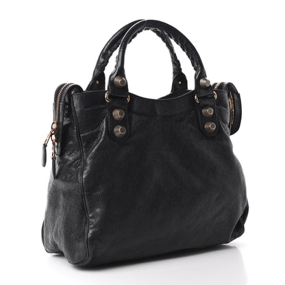 Balenciaga Agneau Giant 21 Rose Gold Hardware Velo Black 3 of 13