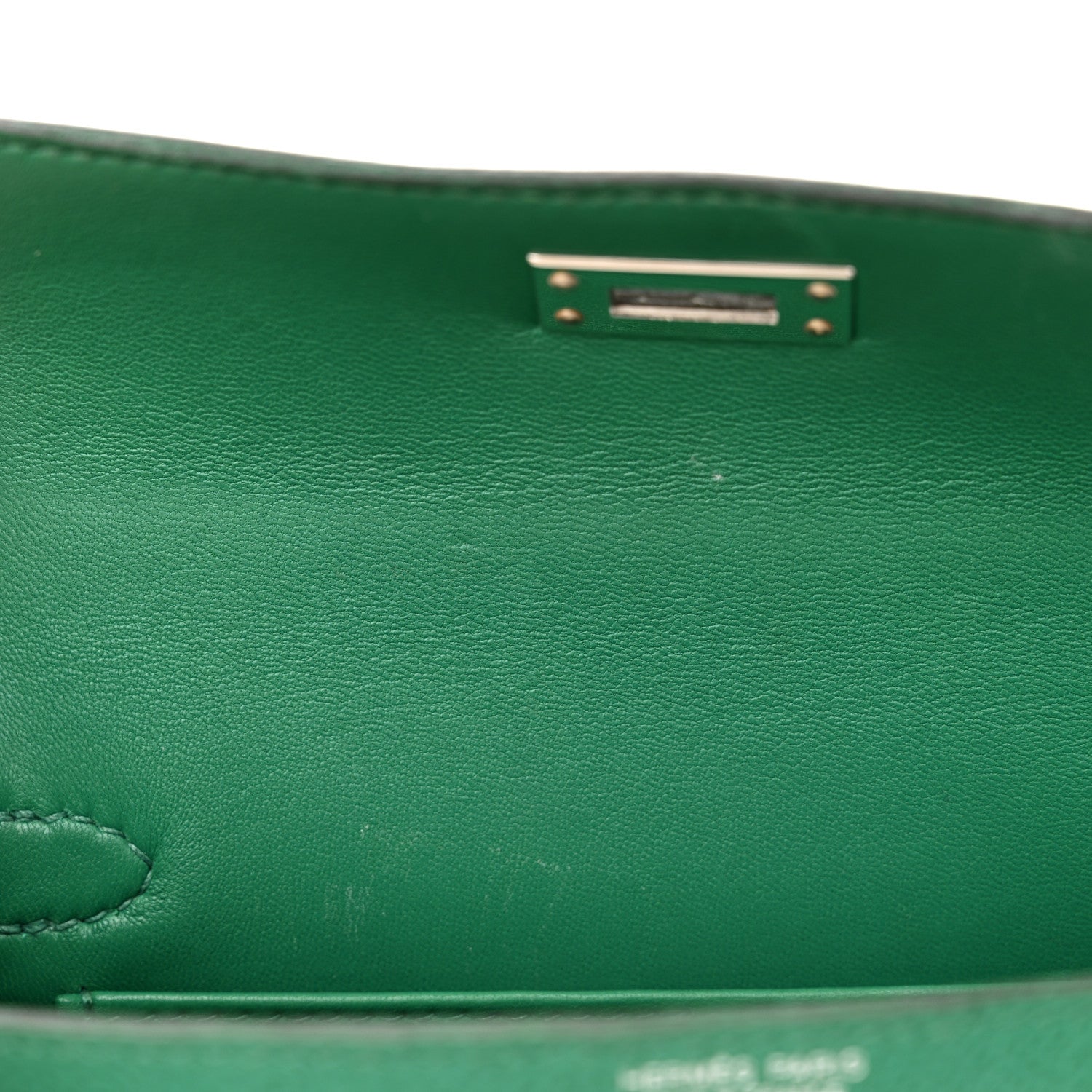 Hermes Epsom Mini Kelly Sellier 20 Vert Jade 10 of 12