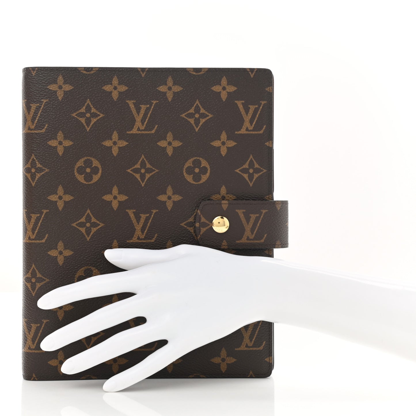 Monogram Large Ring Agenda Cover