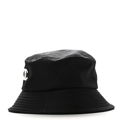 Chanel Cotton CC Bucket Hat M Black 4 of 8