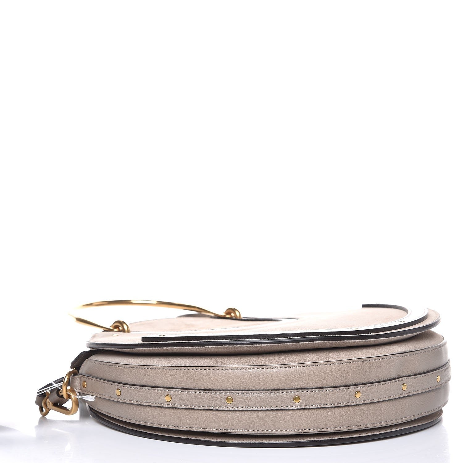 Chloe Calfskin Suede Medium Pixie Bag Motty Grey 5 of 10