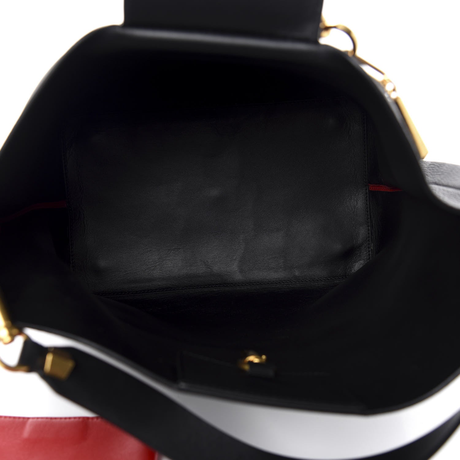 Valentino Garavani Grainy Calfskin Escape Hobo Bag Black 5 of 8
