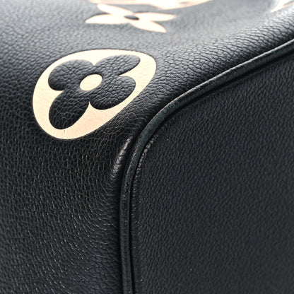 Louis Vuitton Empreinte Monogram Giant Neonoe MM Black Beige 8 of 10