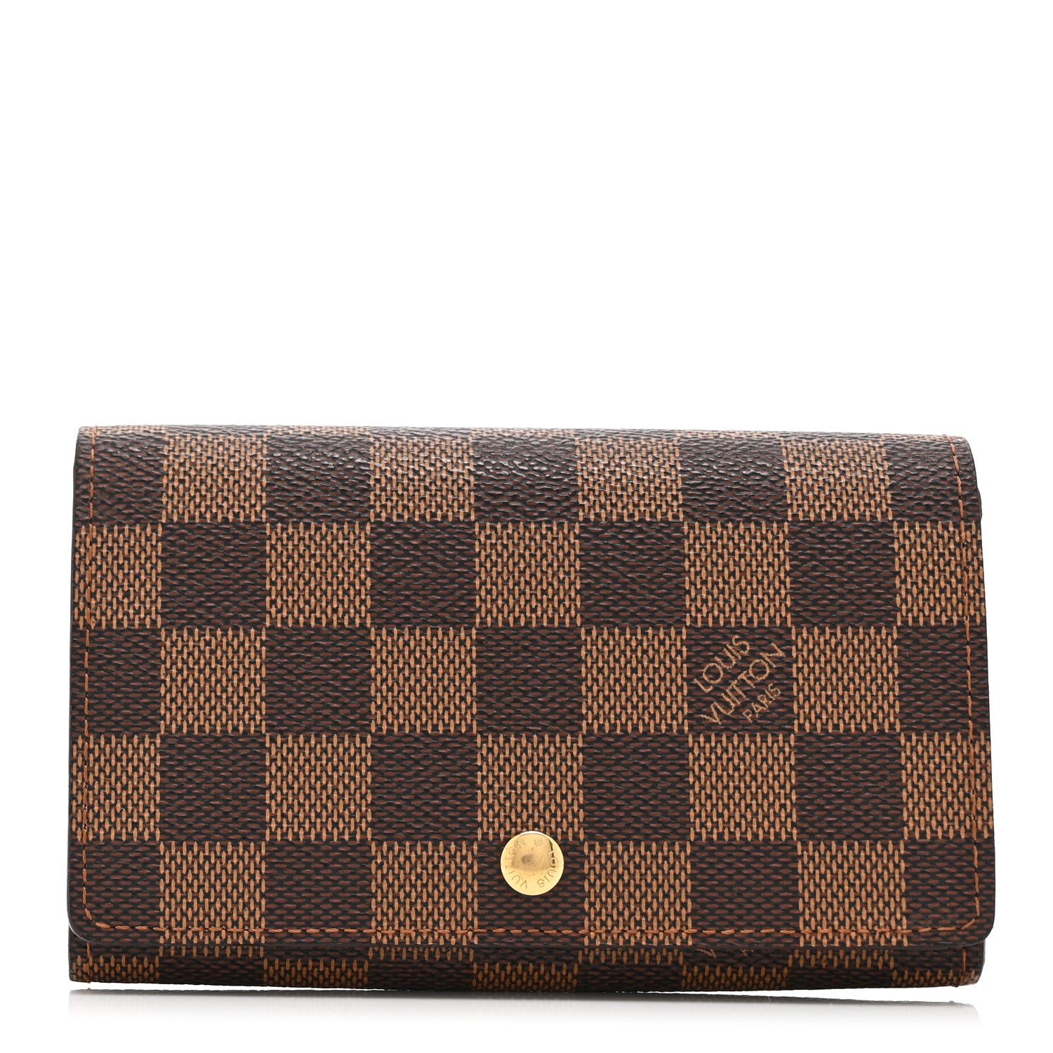 Louis Vuitton Damier Ebene Porte-Monnaie Tresor Wallet 1 of 9