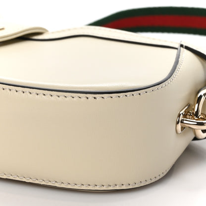 Gucci Calfskin Mini Moon Side Shoulder Bag Ivory 10 of 10