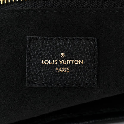 Louis Vuitton Empreinte Monogram Giant Neverfull MM Black Beige 7 of 11