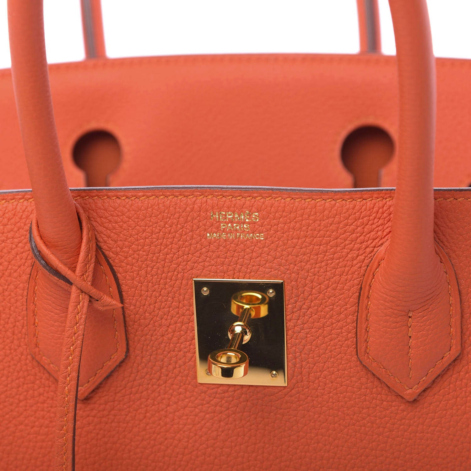 Hermes Togo Birkin 30 Feu 9 of 11