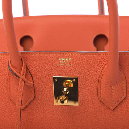 Hermes Togo Birkin 30 Feu 9 of 11