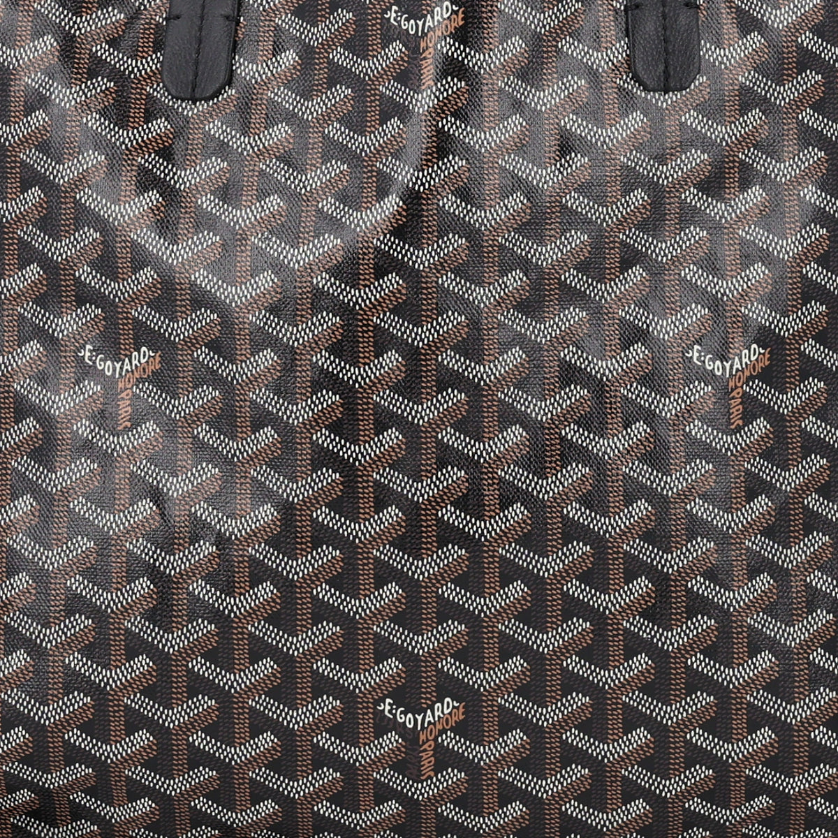 Goyardine Reversible Anjou PM Black