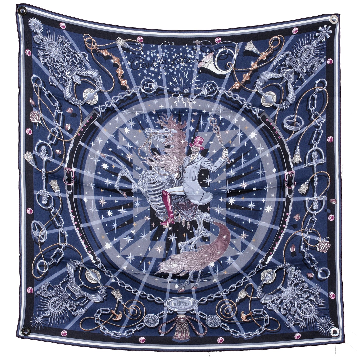 Silk C Est La Fete Scarf 70