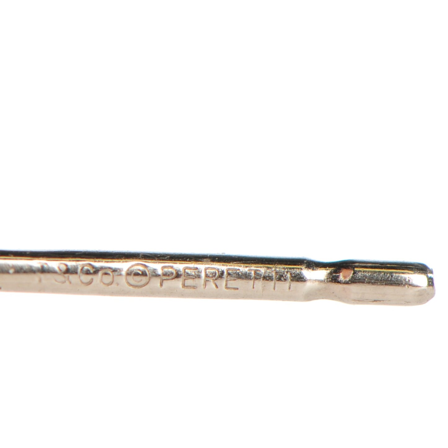 Sterling Silver Diamond .30ctw Elsa Peretti Diamonds By The Yard Earrings