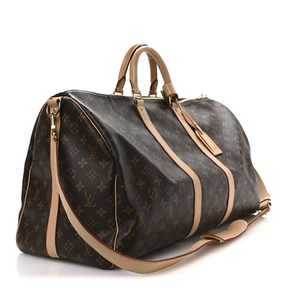 Louis Vuitton Monogram Keepall Bandouliere 55 2 of 9