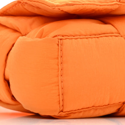 Bottega Veneta Nylon Intrecciato Padded Tech Candy Cassette Bag Orange 9 of 10