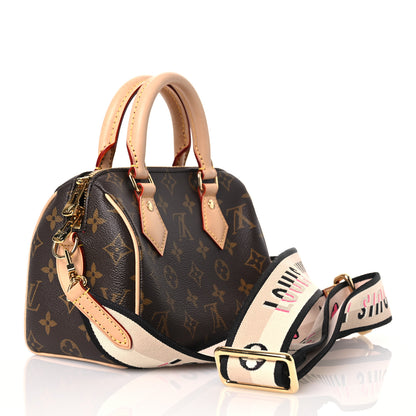 Louis Vuitton Monogram Speedy Bandouliere 20 Black 3 of 13
