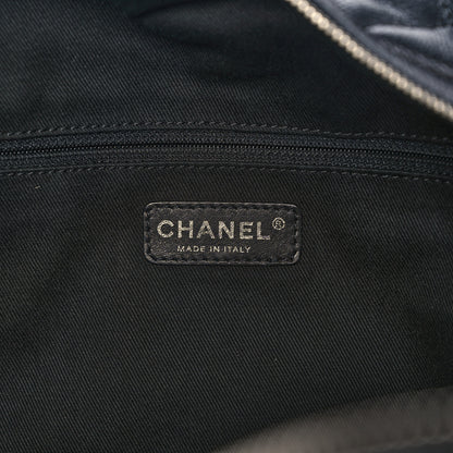 Chanel Caviar Quilted CC Timeless Bowler Black 6 of 10