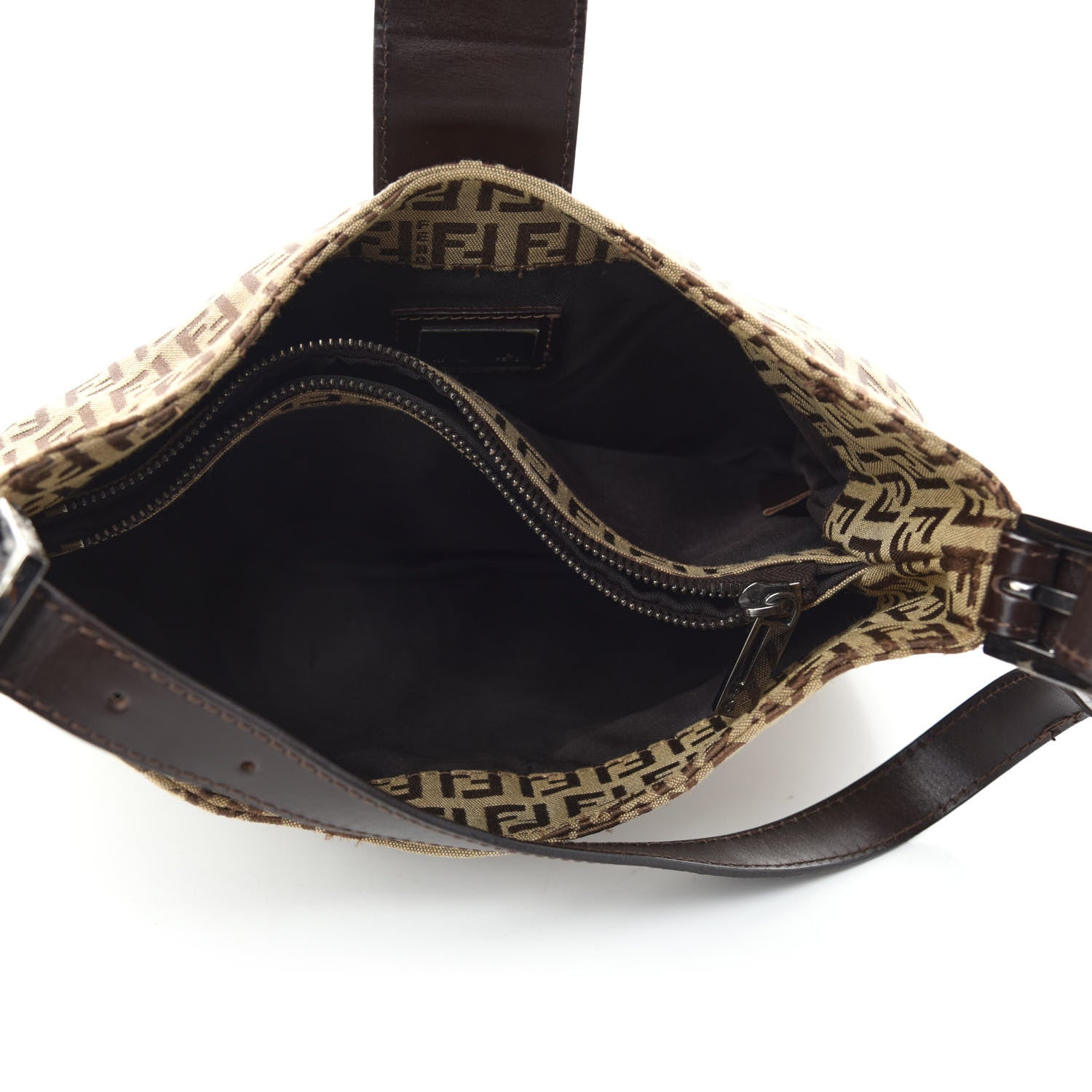 Fendi Zucchino Vitello Hobo Tobacco 5 of 16