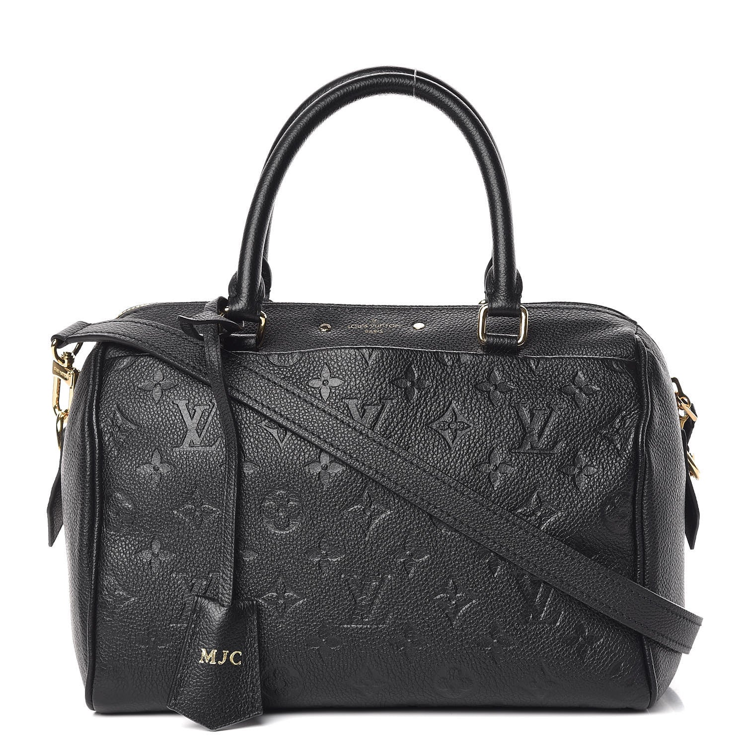 Louis Vuitton Empreinte Speedy Bandouliere 25 NM Black 1 of 9
