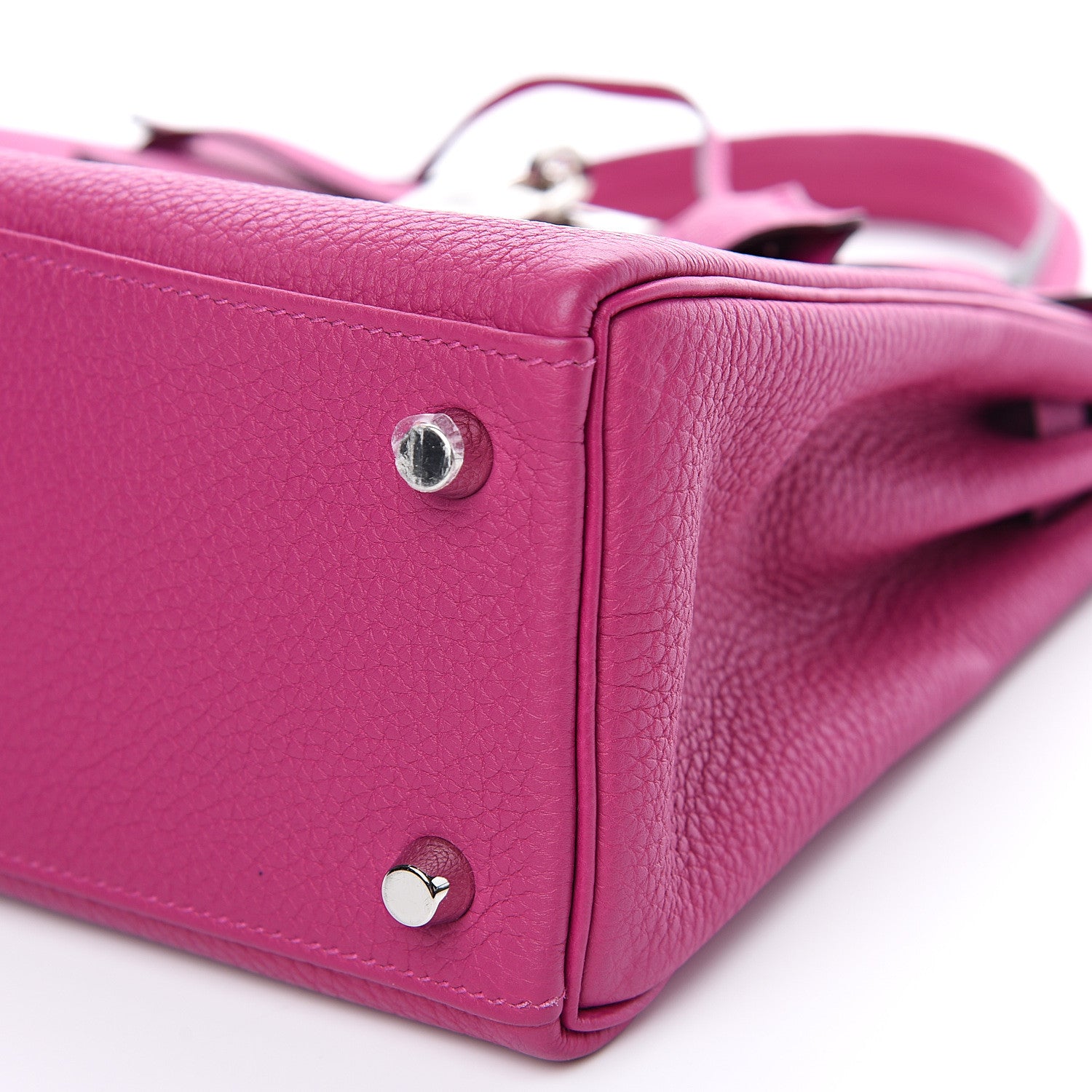 Hermes Togo Kelly Retourne 25 Rose Pourpre 8 of 8