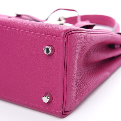 Hermes Togo Kelly Retourne 25 Rose Pourpre 8 of 8