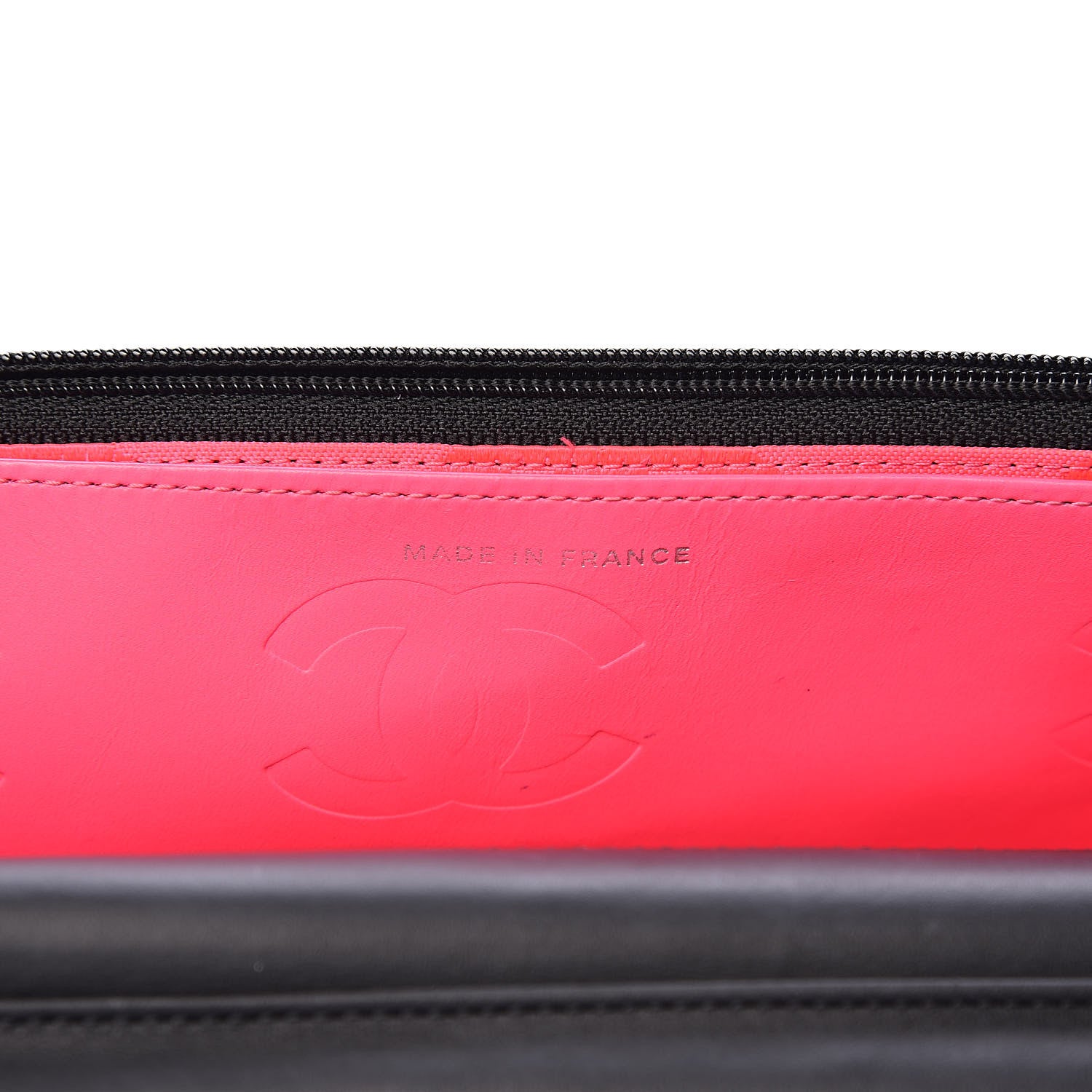 Chanel Calfskin Quilted Cambon Wallet On Chain WOC Black 7 of 16
