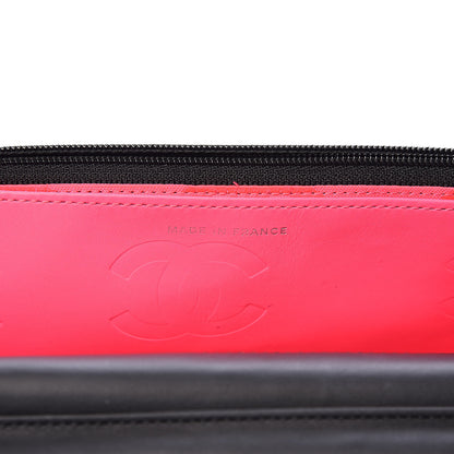 Chanel Calfskin Quilted Cambon Wallet On Chain WOC Black 7 of 16
