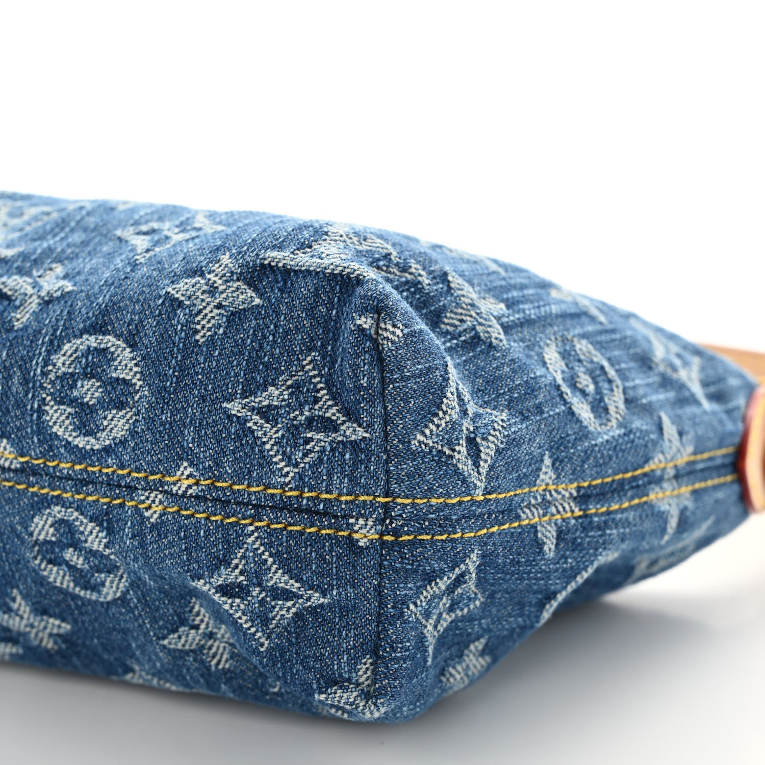 Louis Vuitton Monogram Denim Hills Pochette Blue 9 of 9