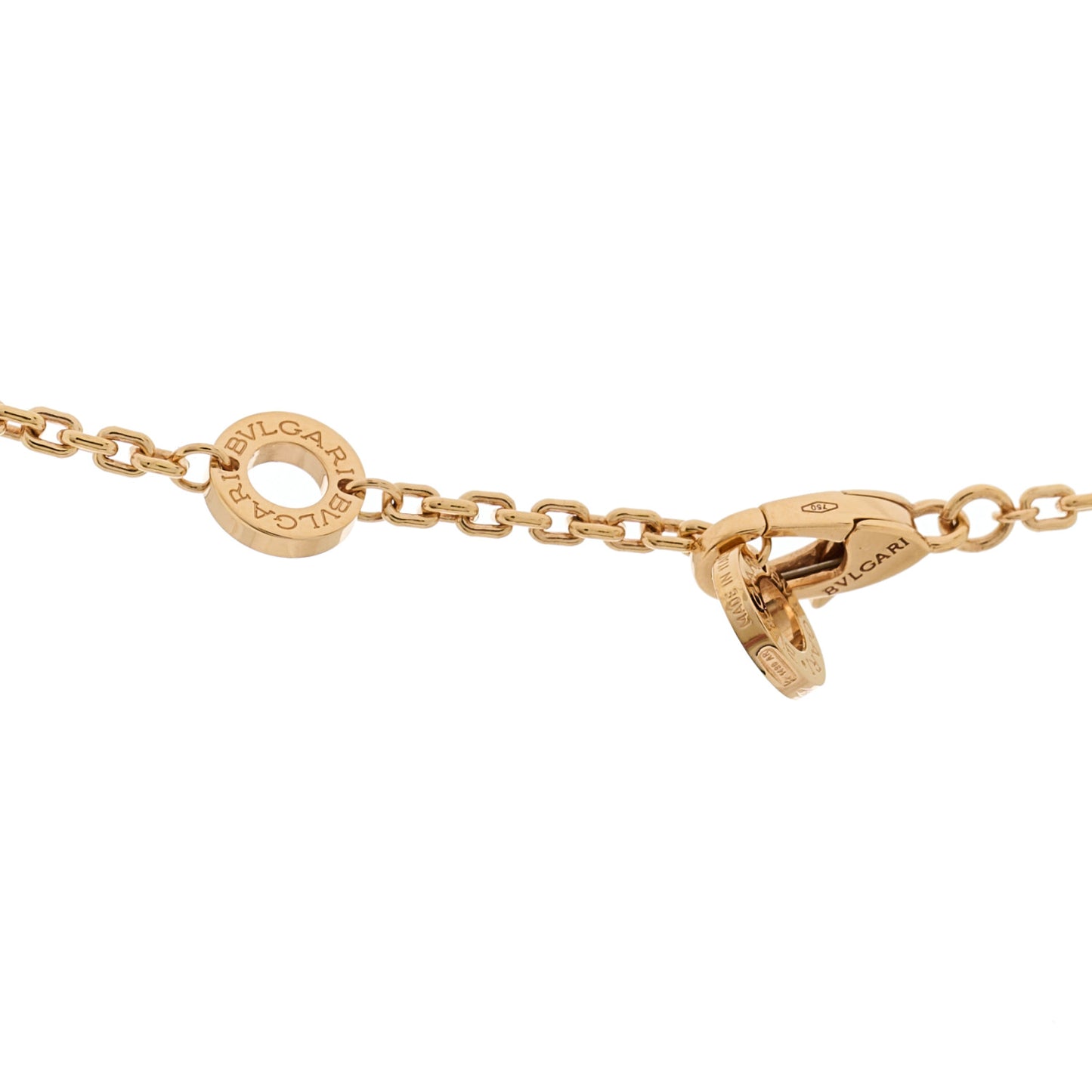 18K Rose Gold Diamond Serpenti Viper Demi Pave Pendant Necklace