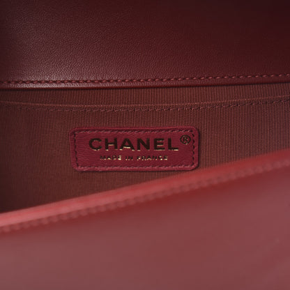 Chanel Lambskin Quilted Medium Boy Flap Red 6 of 11