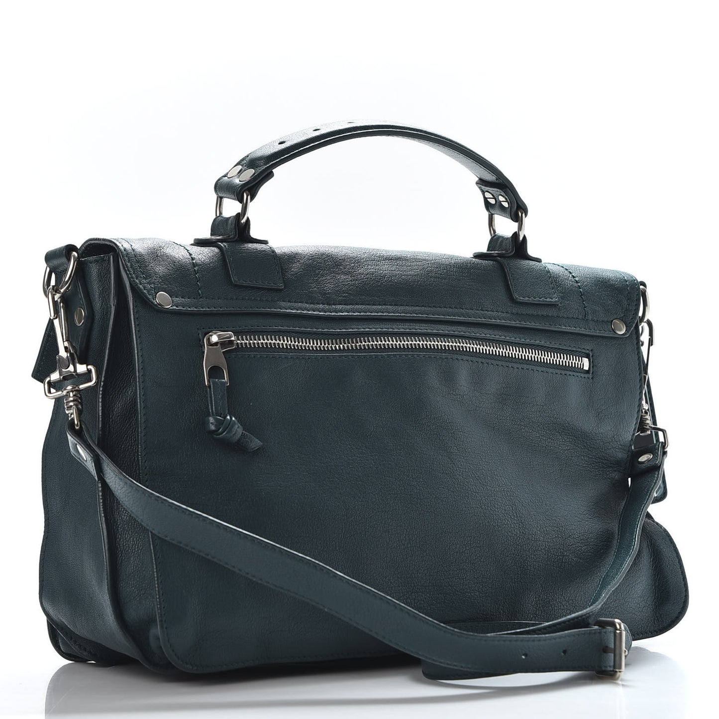 Lambskin Medium PS1 Satchel Sea Blue