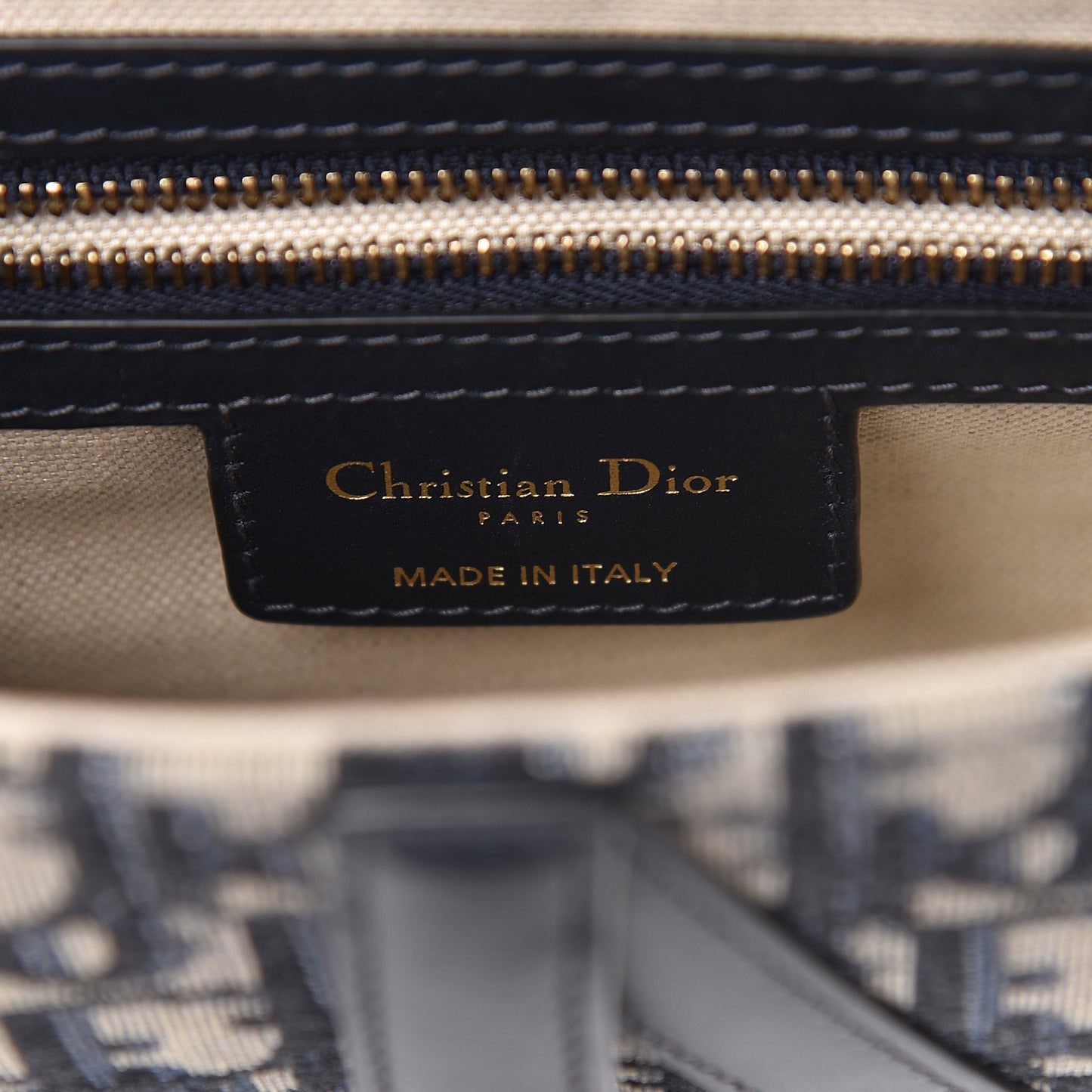 Oblique Saddle Bag Blue