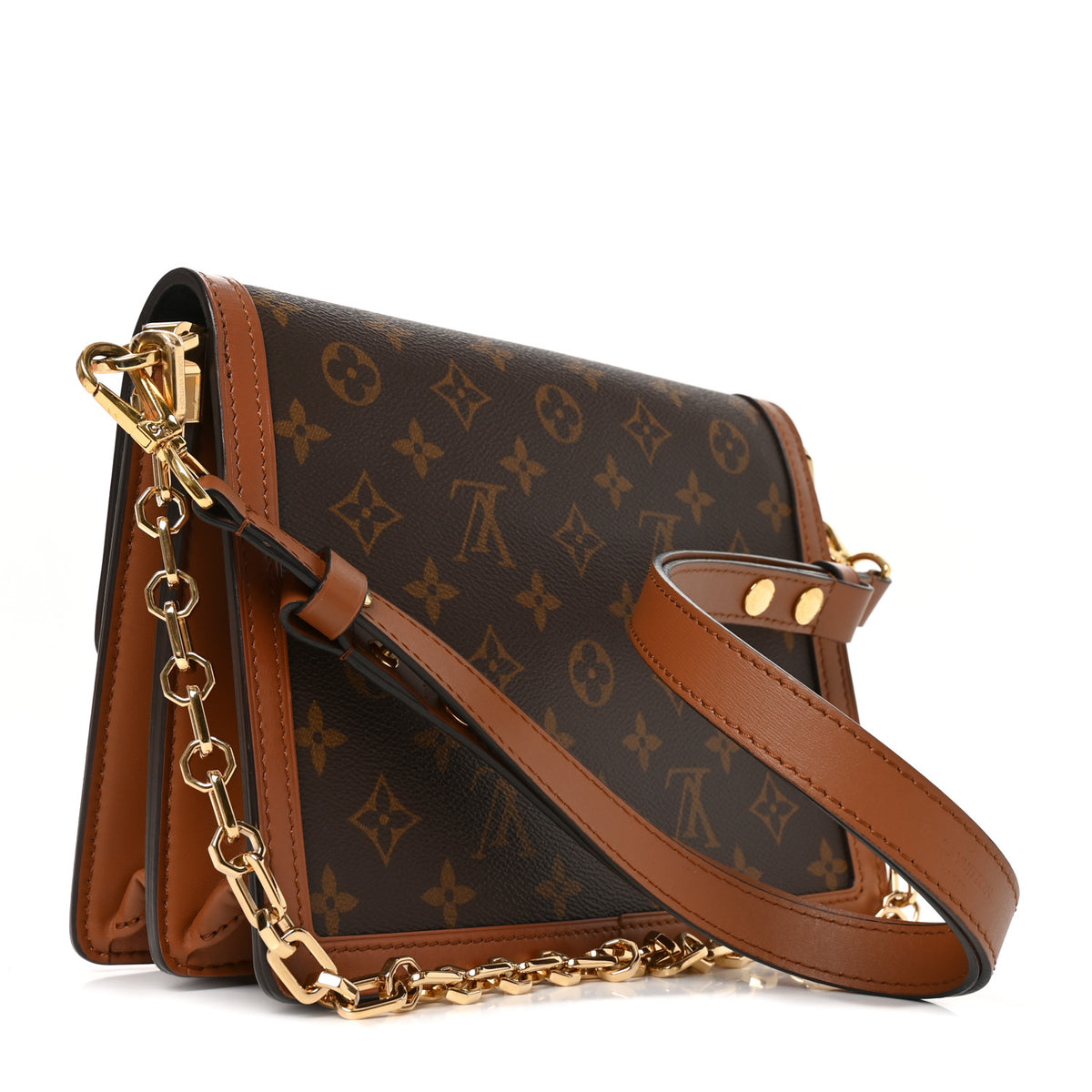 Louis Vuitton Reverse Monogram Dauphine MM 3 of 9